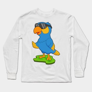 Parrot Sunglasses Long Sleeve T-Shirt